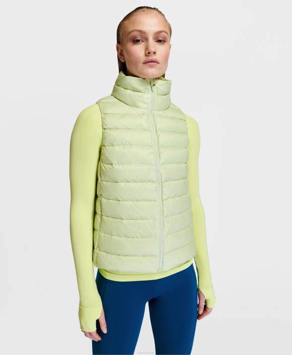 Lucent Green Sweaty Betty Women Pathfinder Packable Vest B4JV785